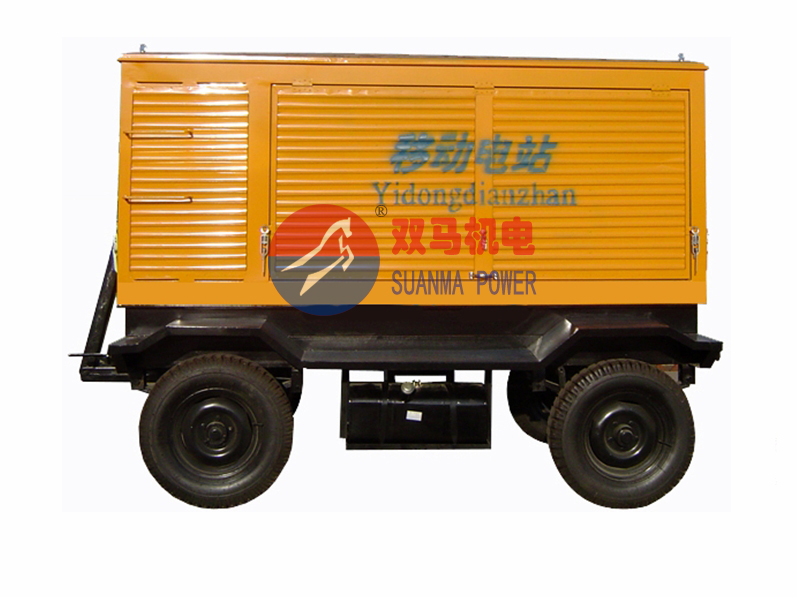 移動防雨柴油發(fā)電機(jī)組